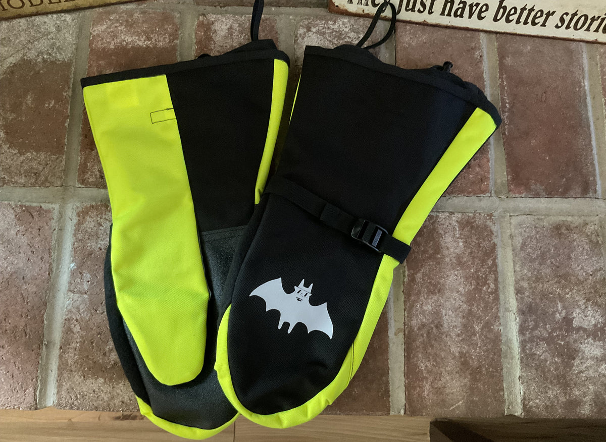 The Original " Bat Mitt" Lime Green