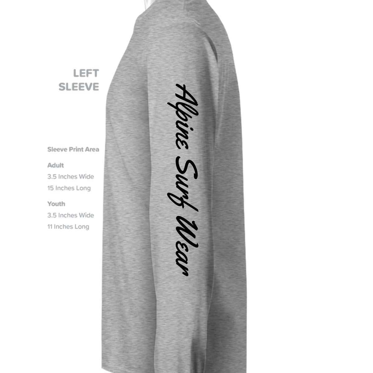 SPORT GREY - G240 - SLEEVE_LEFT