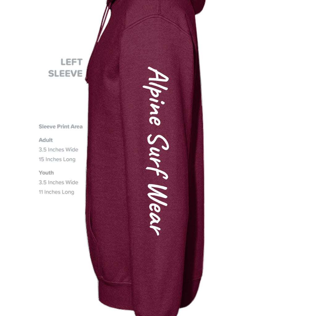 MAROON - G185 - SLEEVE_LEFT